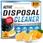 Foaming Garbage Disposal Cleaner Deodorizer Tablets, Citrus Scent - 24 Pack