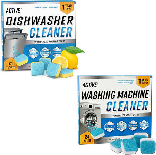 Washing Machine + Dishwasher Cleaner