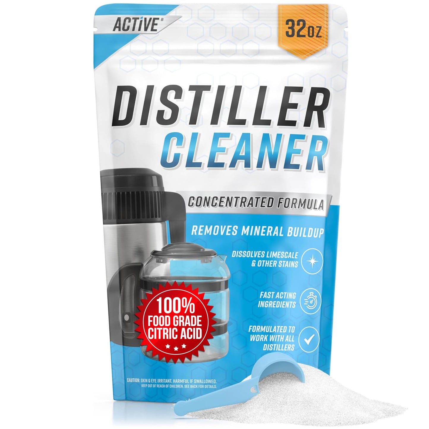 Distiller Descaler Citric Acid Cleaner - 2 Lb Bulk