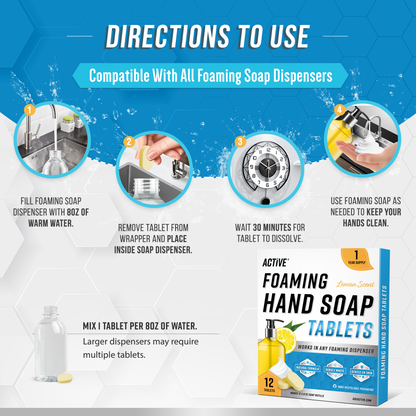 Foaming Hand Soap Tablets