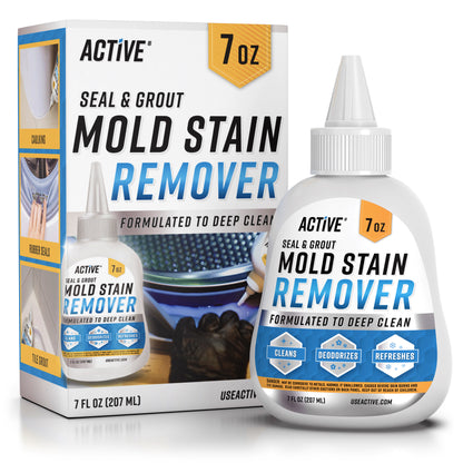 ACTIVE Mold Stain Remover Gel  for Front Loader Washing Machine Seal 7 Fl Oz